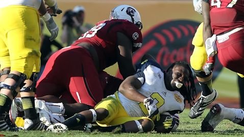 Clowney hit would receive ejection this year according to ACC official
